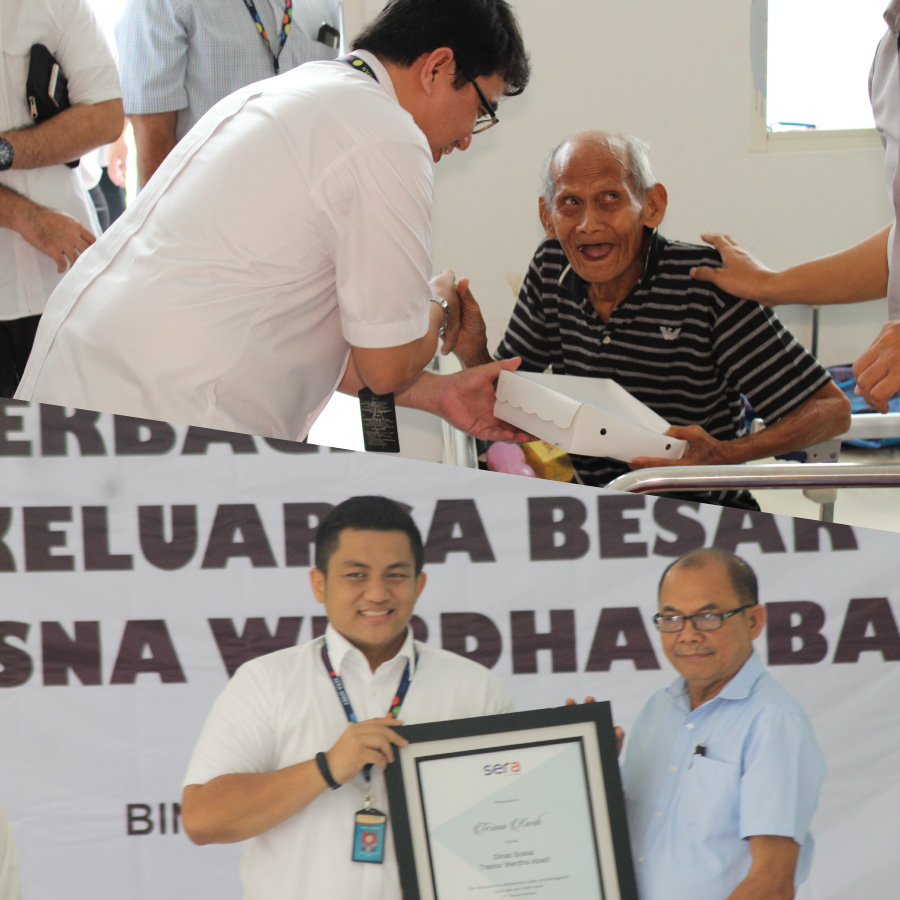 SERA Visits Senior Citizens in ThreeNursing Homes as Part of CSR Program