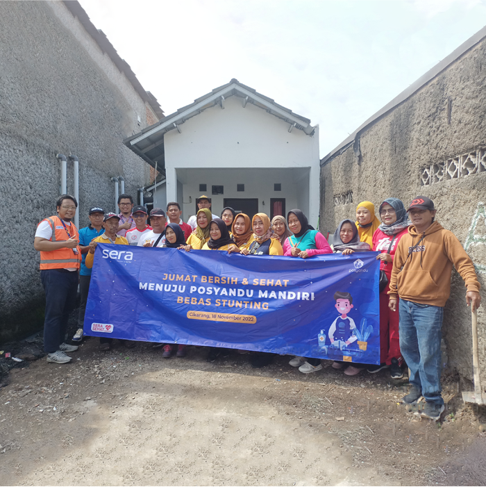 Hygiene Friday: Working Toward a Self-Sustaining, Stunting-Free Posyandu Near TRAC Cikarang