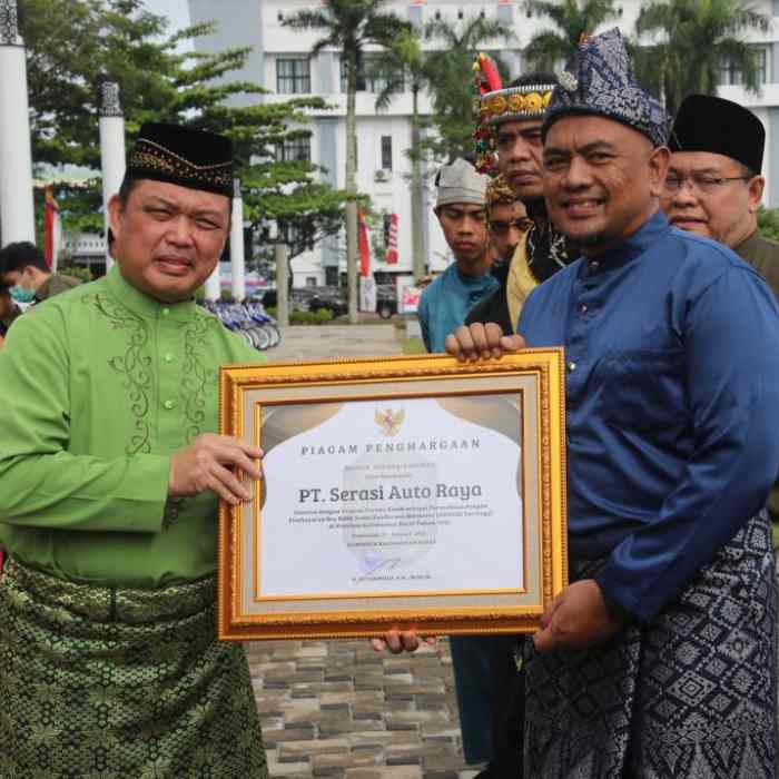 TRAC Mendapatkan Penghargaan dari Pemerintah Provinsi Kalimantan Barat