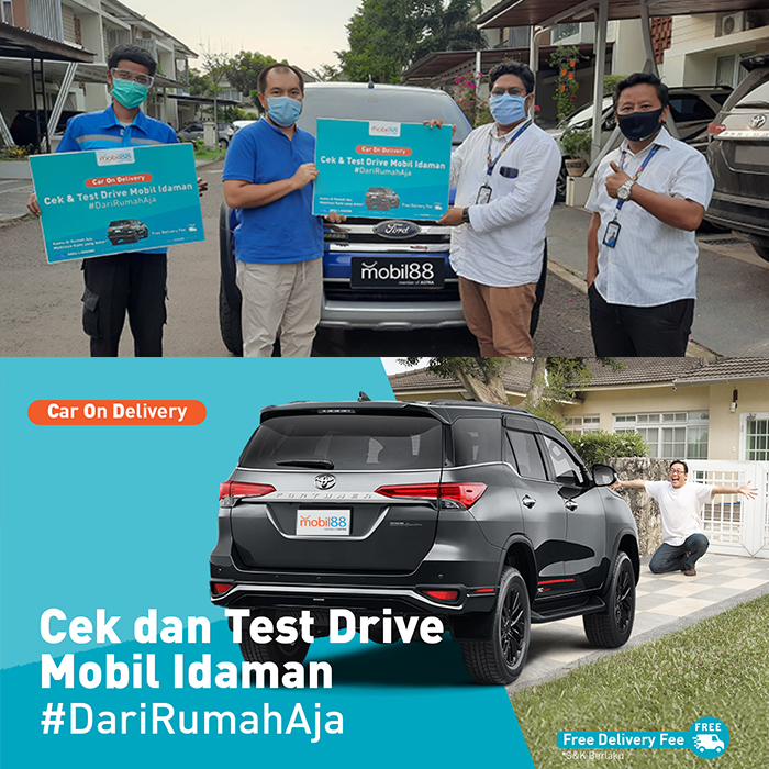 Dukung Program PSBB, mobil88 Beri Pelanggan Kemudahan Cek & Test Drive Mobil #DariRumahAja