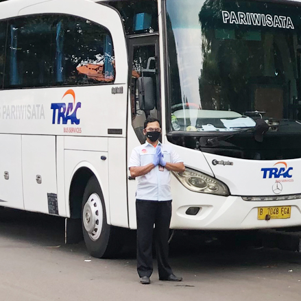 Sukseskan Program Vaksin Pemerintah, TRAC Bus Menyediakan Akomodasi Vaksin Rombongan
