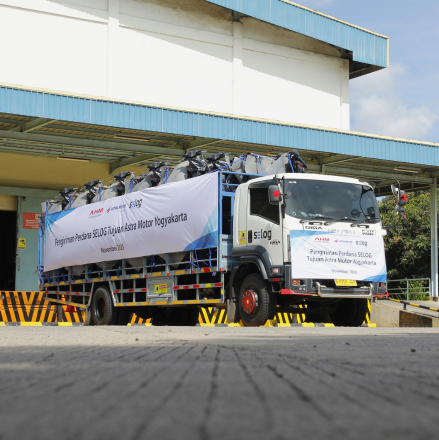 SELOG Bersama HSO dan AHM Perluas Distribusi Logistik ke Yogyakarta