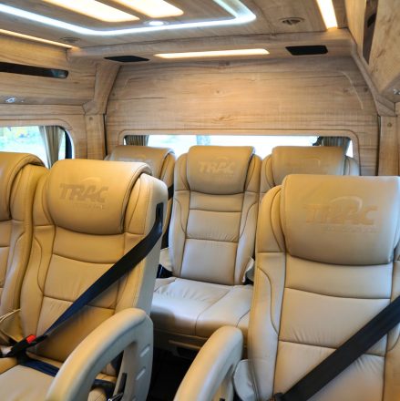 Embark on a Royalty-like Holiday Trip on TRAC's Hiace Premio Luxury Bus