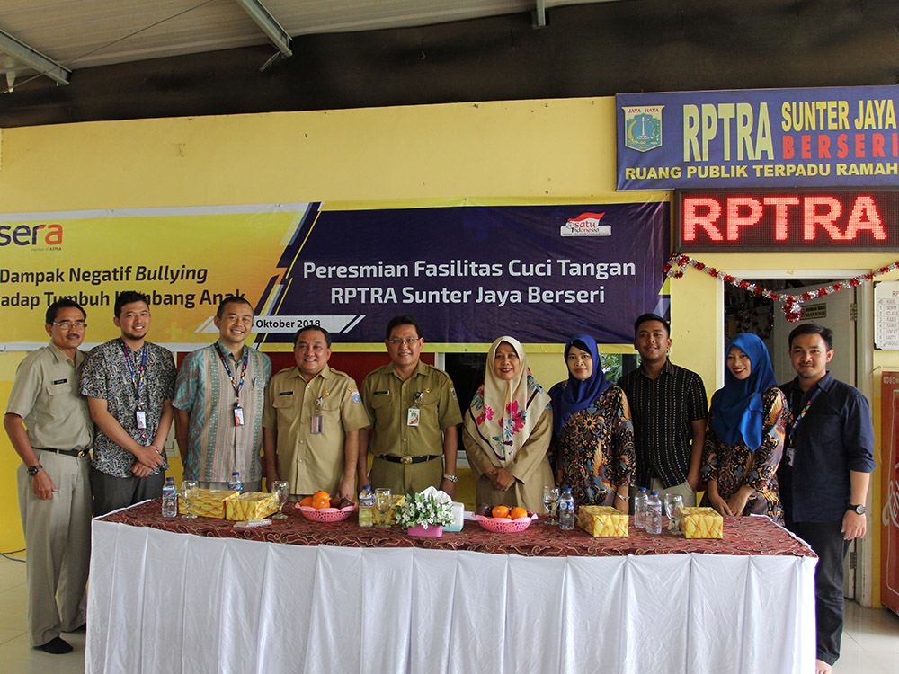 Seminar tentang dampak negatif bullying terhadap mentalitas anak di RPTRA Sunter Jaya Berseri, Jakarta Utara, sebagai bagian dari kegiatan CSR