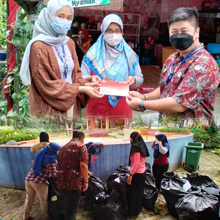 SERA’S ACTIVE CONTRIBUTION TO THE ENVIRONMENT THROUGH THE WASTE BANK PROGRAM