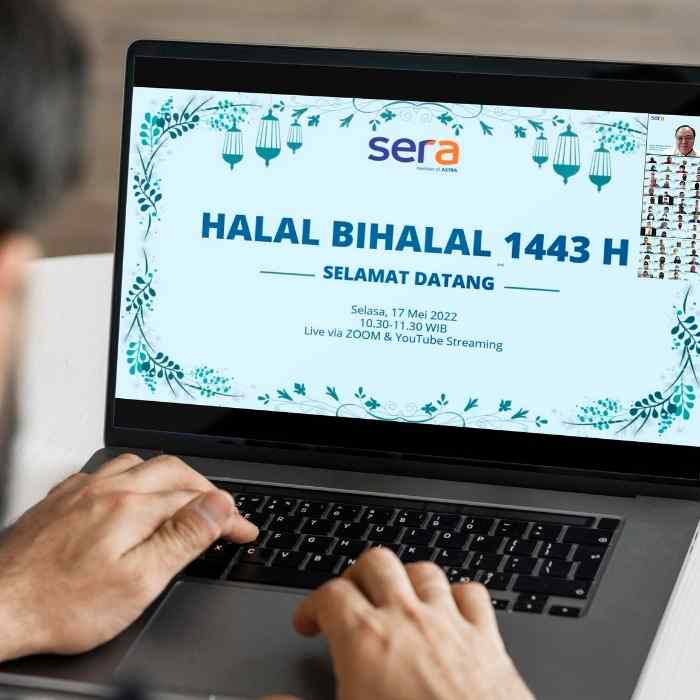 Halal Bihalal Virtual 1443 H SERA Grup