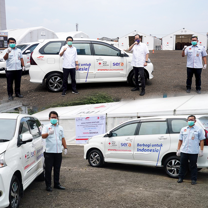 Kolaborasi Toyota dan SERA dalam Mendukung Mobilitas Penanggulangan Wabah di Wilayah Indonesia yang Terdampak COVID-19