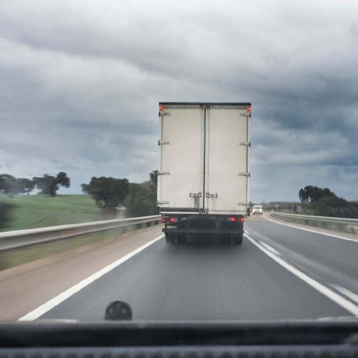 Don’t Overtake Trucks! Mind the Blind Spots!