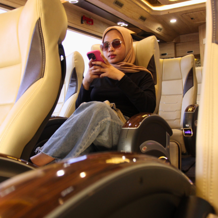 Spesial Awal Tahun, Sewa Bus TRAC Diskon hingga Rp500.000